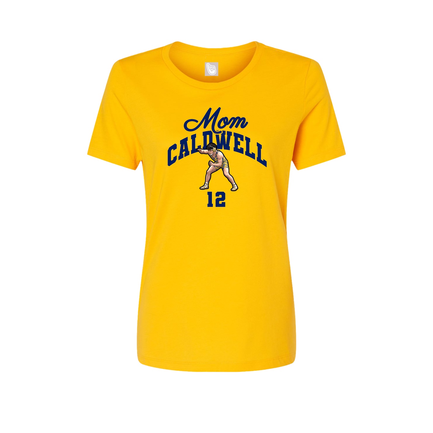 Womens Tee — Mothers Day Arch in Gold
