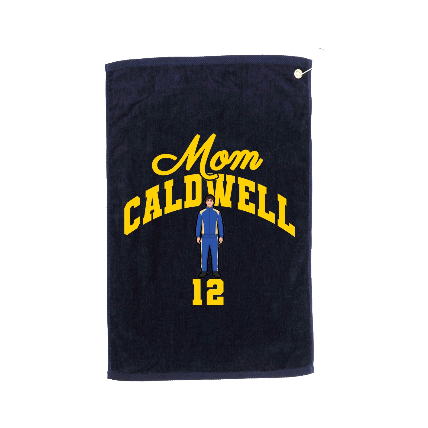 Golf Towel — Mothers Day Arch in Navy