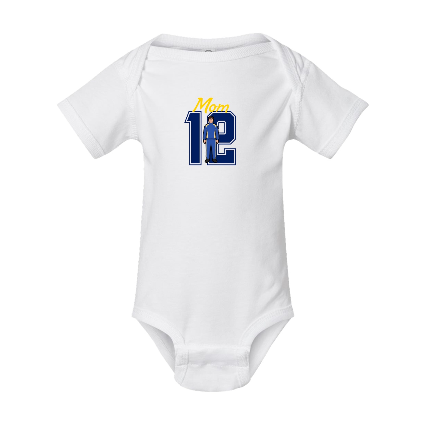 Baby Onesie — Mothers Day Shirsey in White