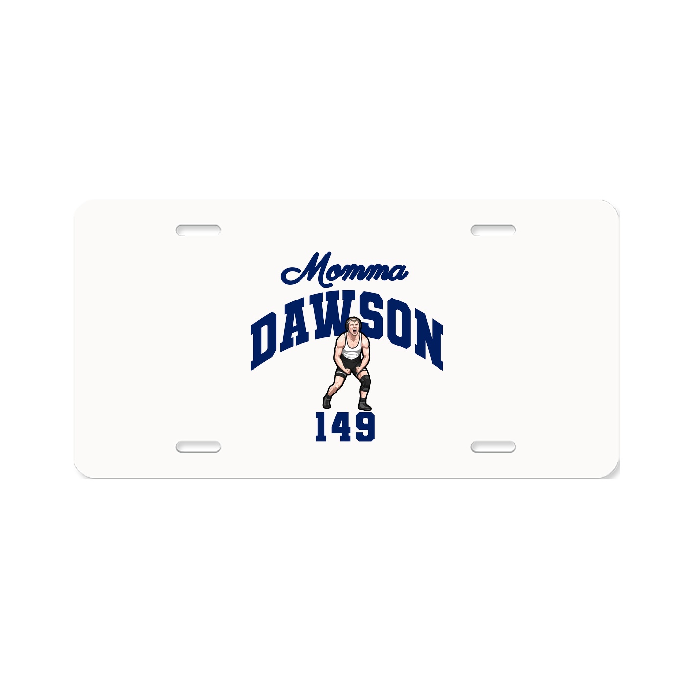 License Plate — Mothers Day Arch in Classic