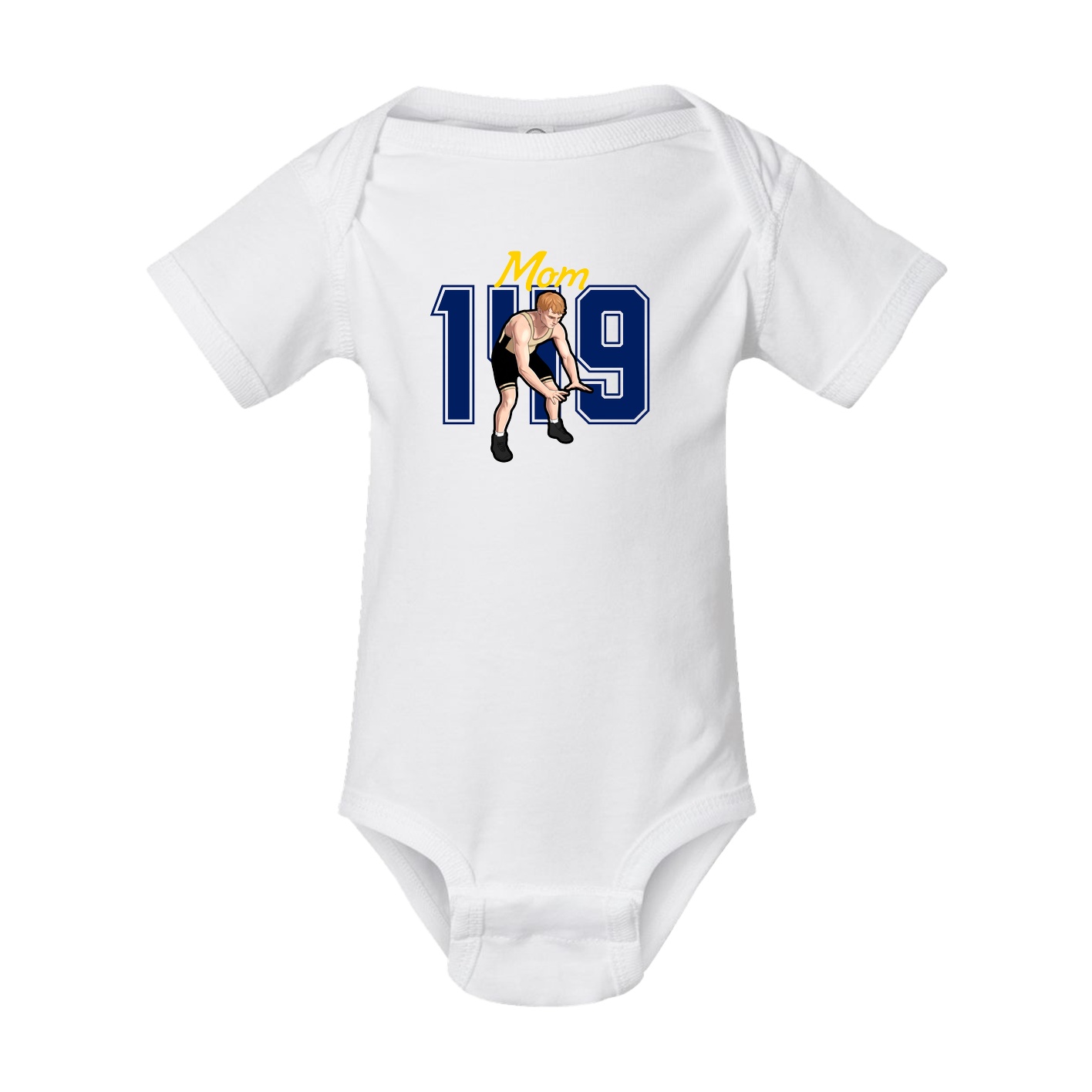 Baby Onesie — Mothers Day Shirsey in White