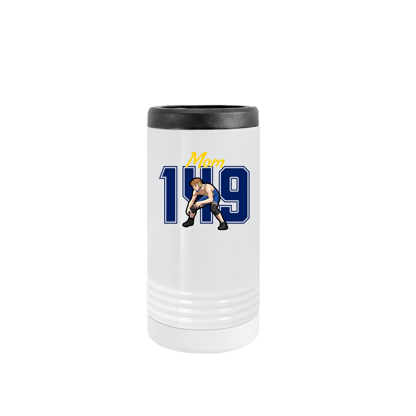 Slim Beverage Holder — Mothers Day Shirsey in White