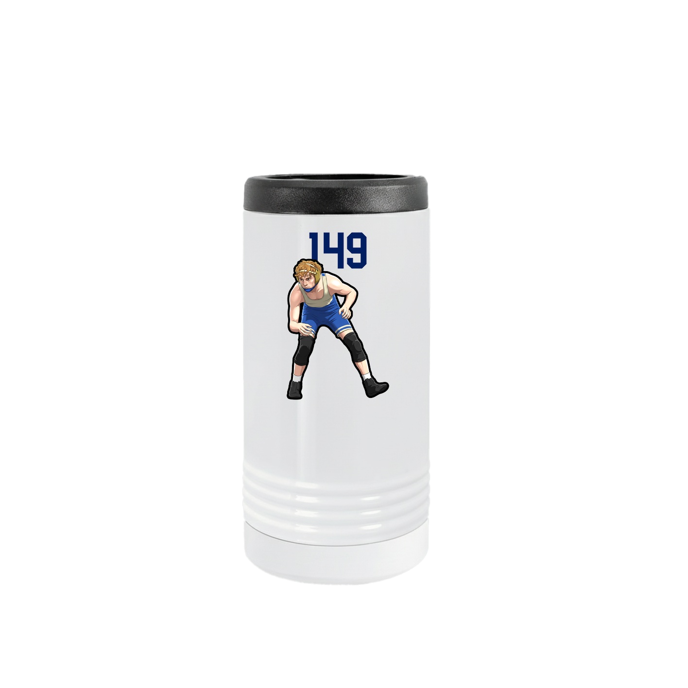 Slim Beverage Holder — Number Top in White