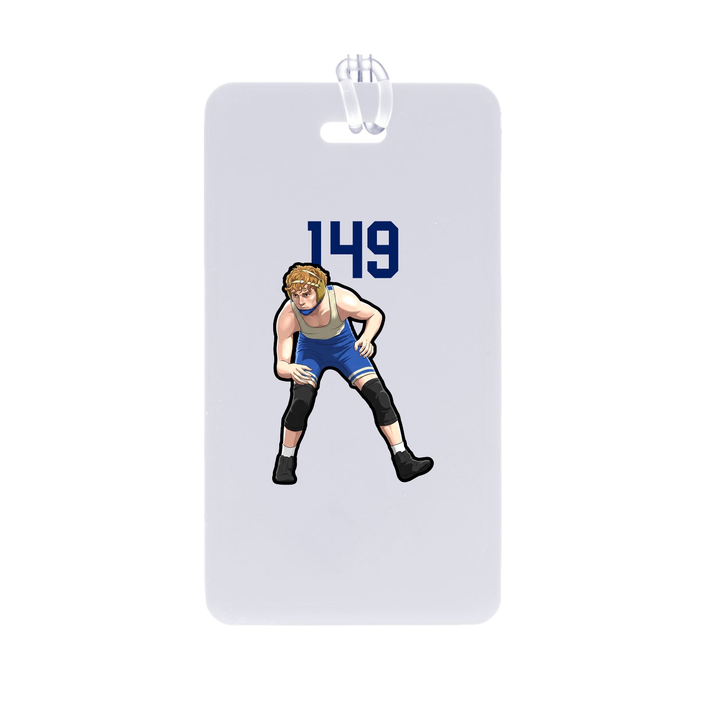 Bag Tag — Number Top in Classic