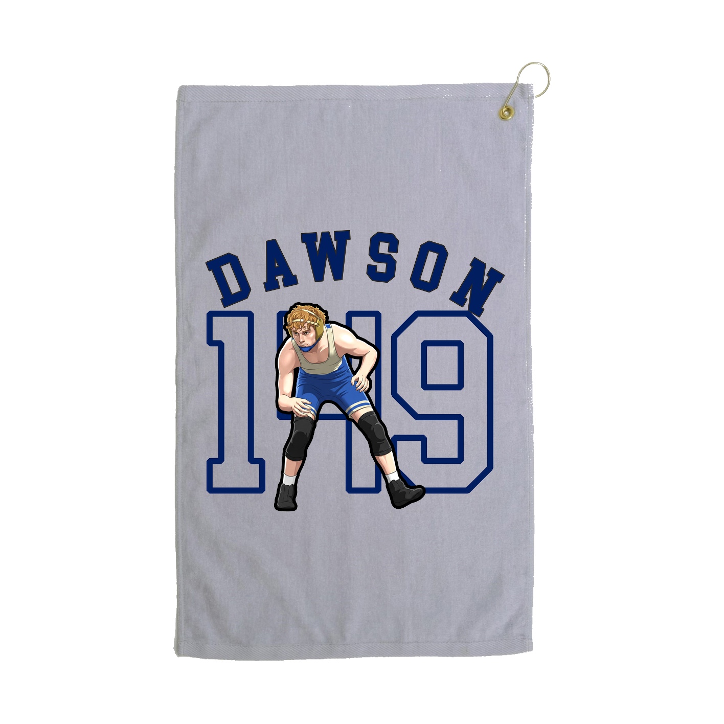 Golf Towel — Shirsey Arch in Grey