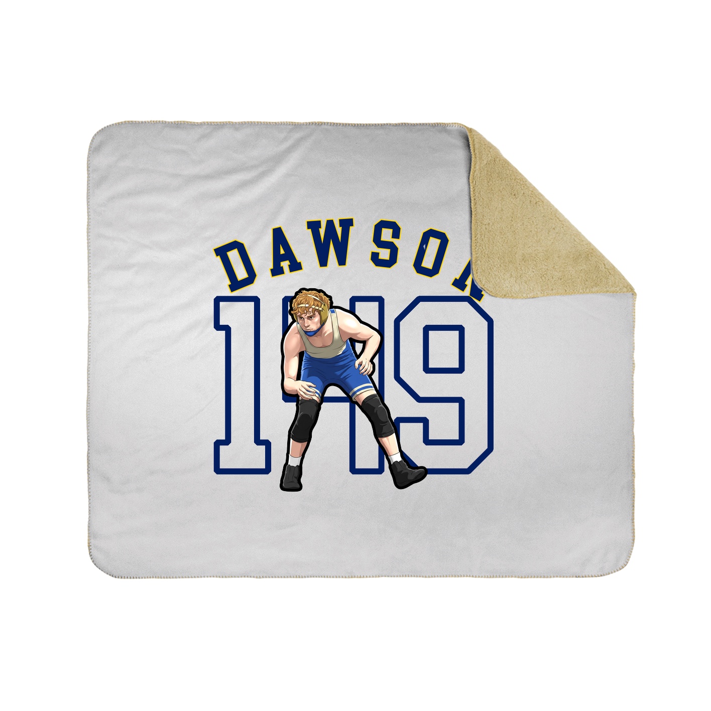 Throw Blanket — Shirsey Arch in White