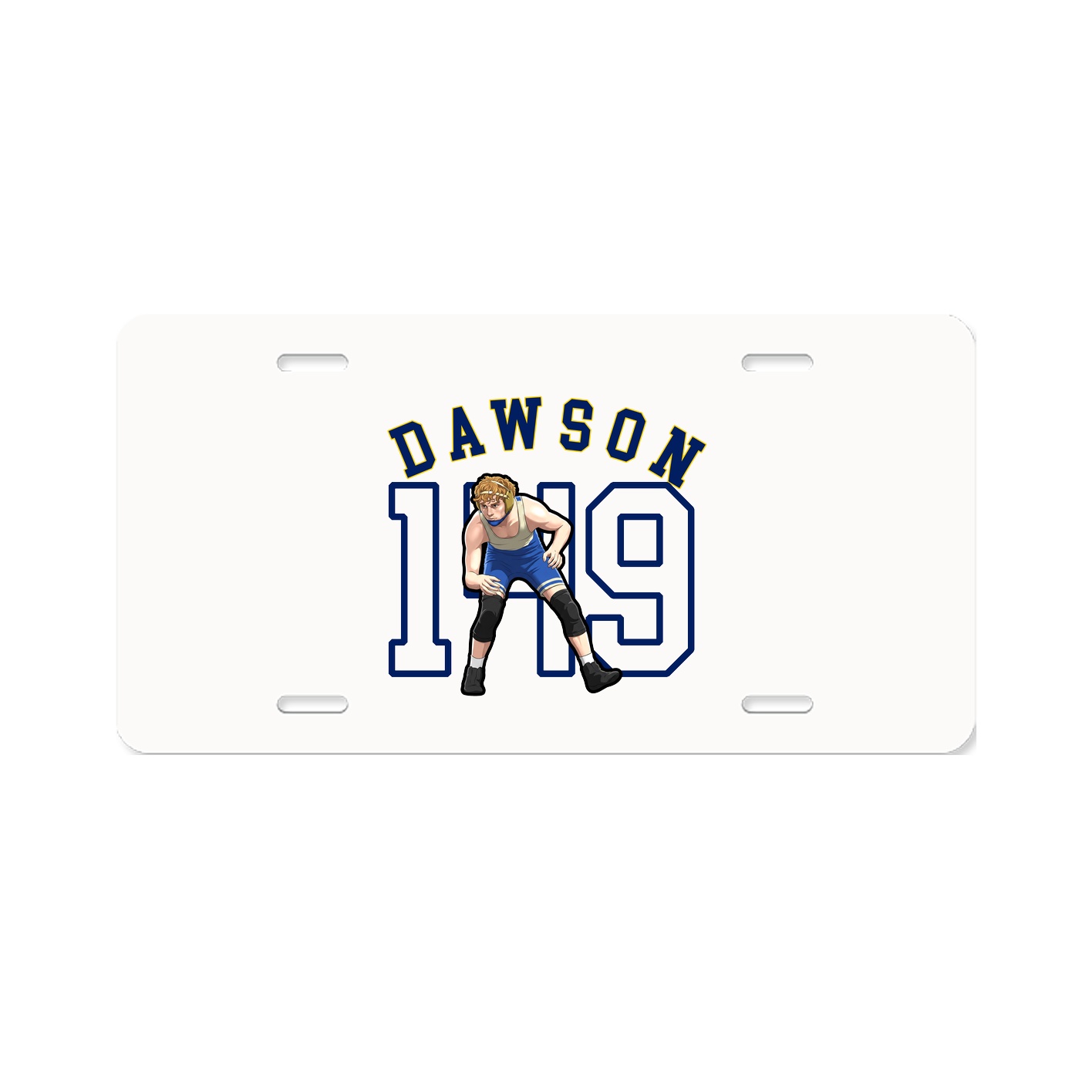License Plate — Shirsey Arch in Classic