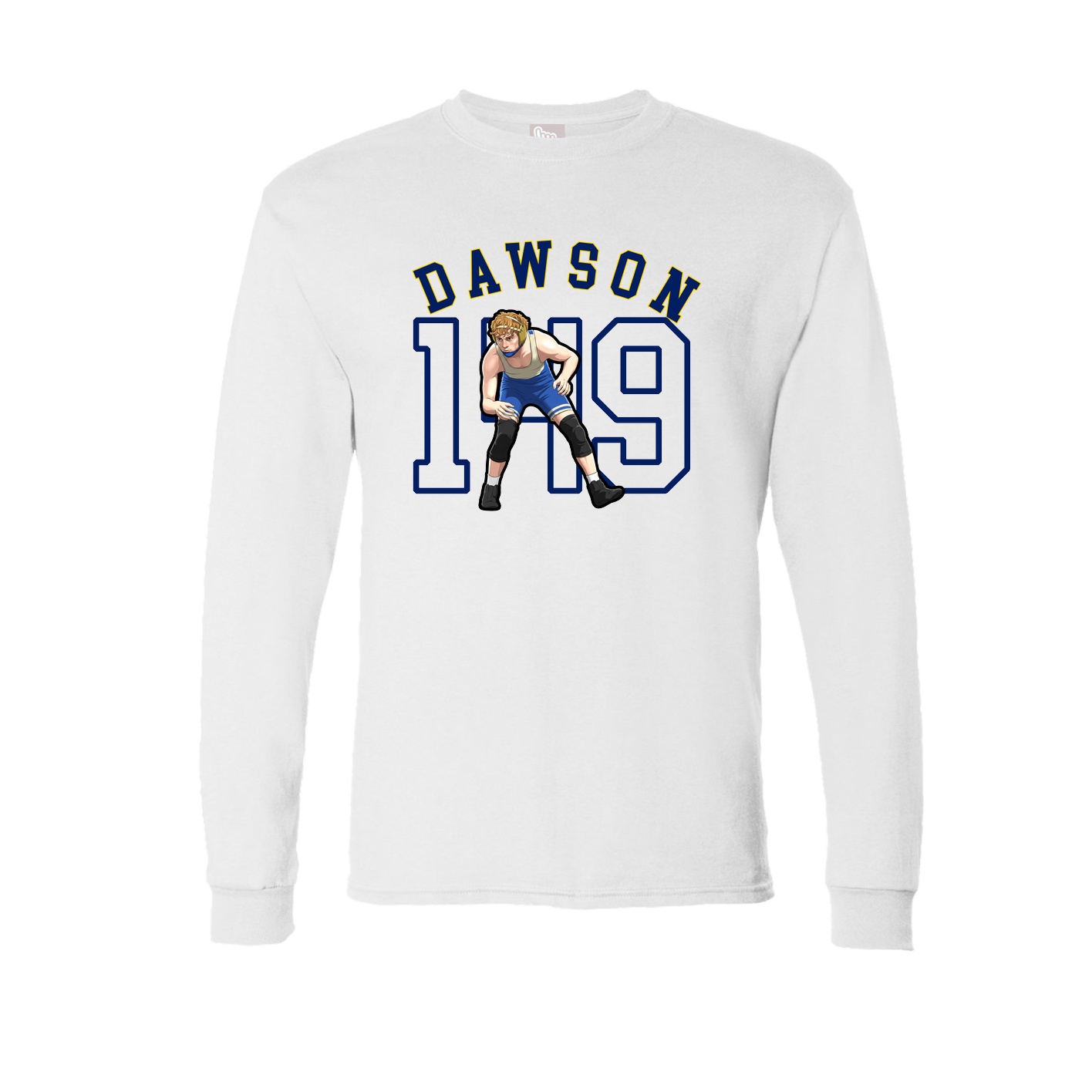 Long Sleeve Tee — Shirsey Arch in White