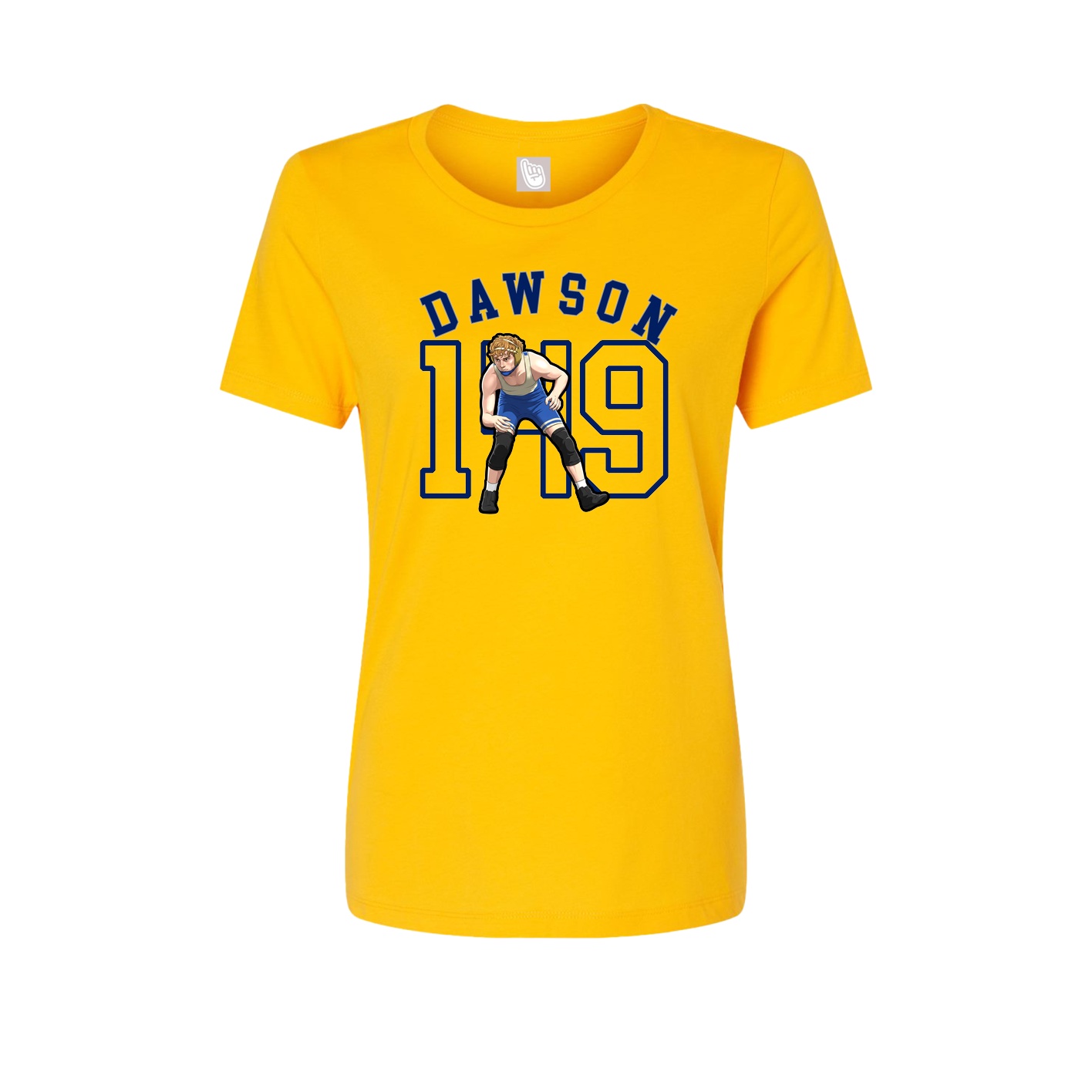 Womens Tee — Shirsey Arch in Gold