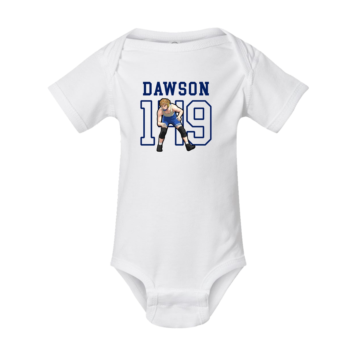 Baby Onesie — Shirsey in White