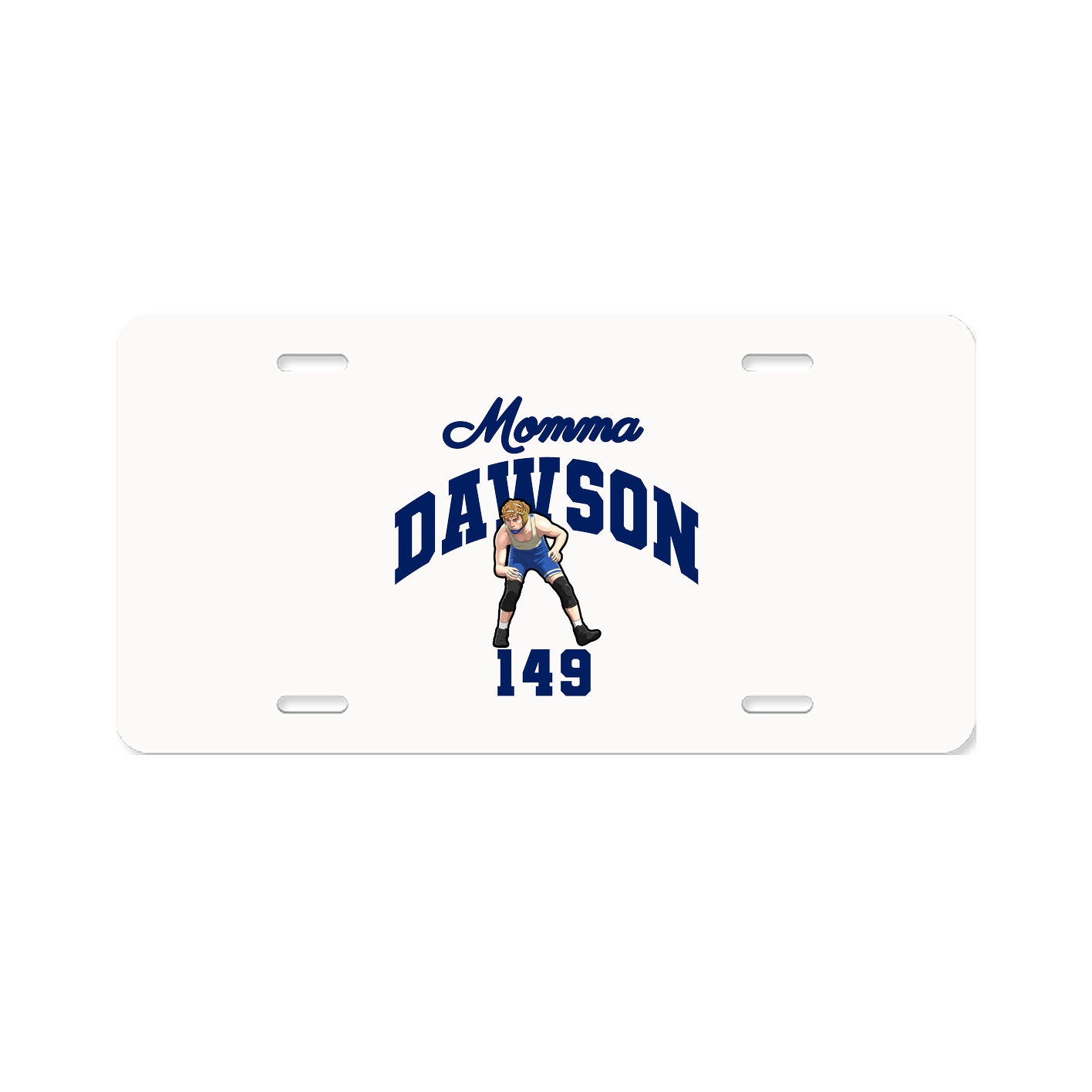 License Plate — Mothers Day Arch in Classic