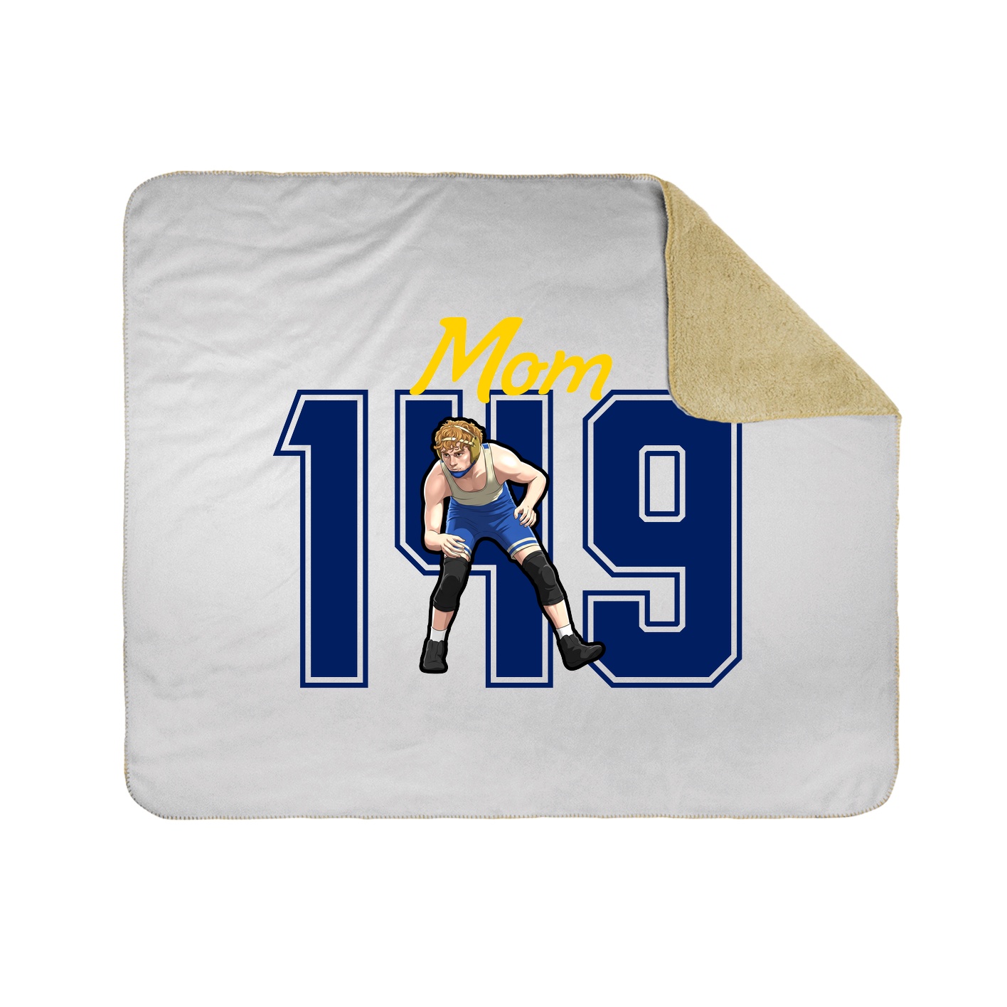 Throw Blanket — Mothers Day Shirsey in White