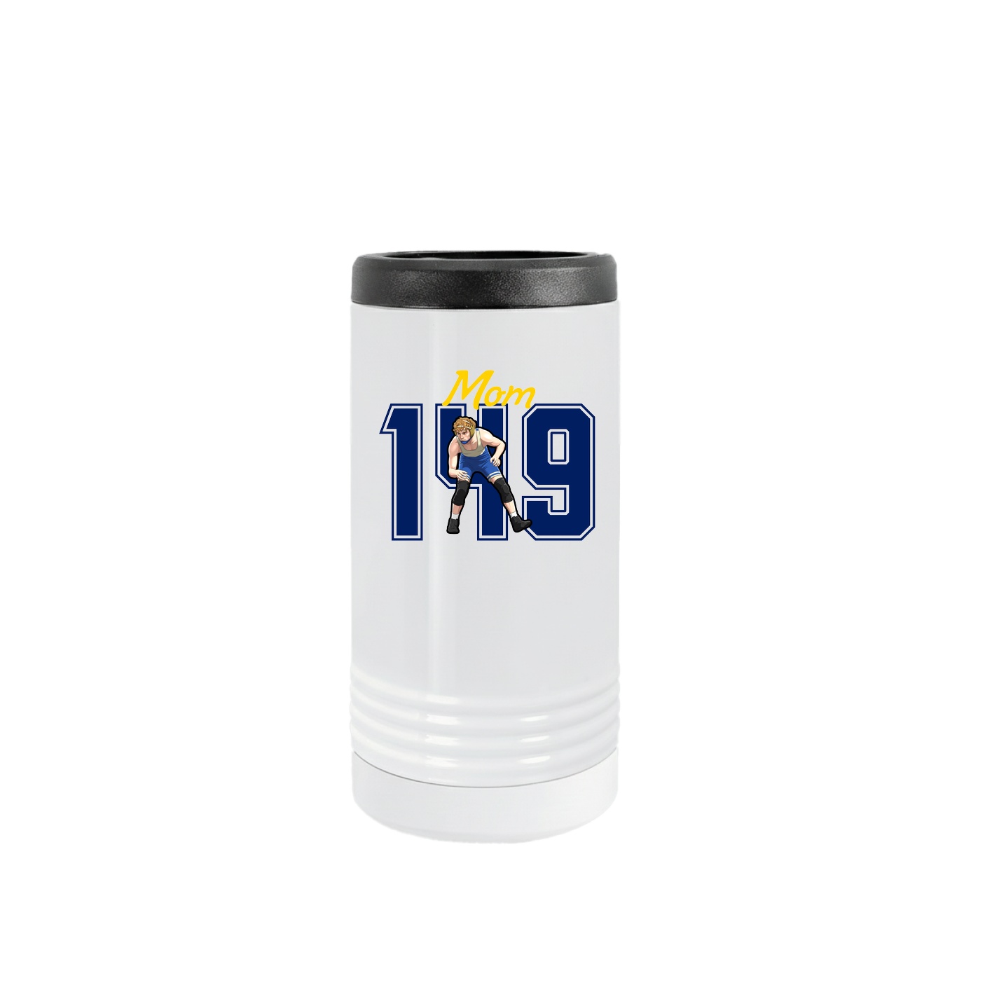 Slim Beverage Holder — Mothers Day Shirsey in White