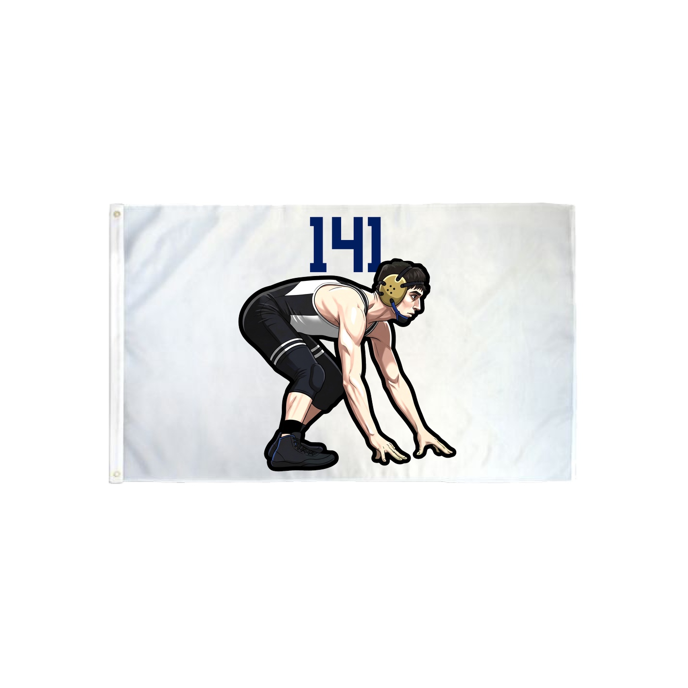 3x5 Flag — Number Top in Classic