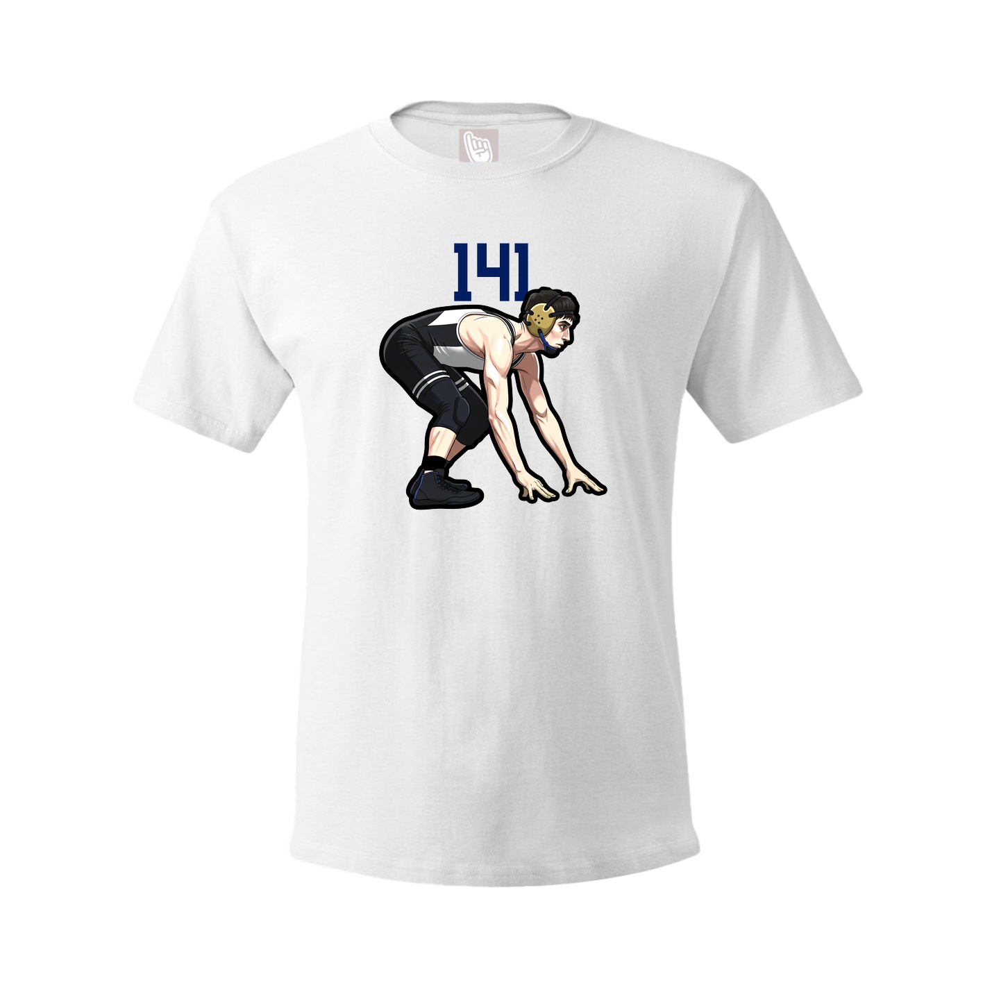 Tee — Number Top in White