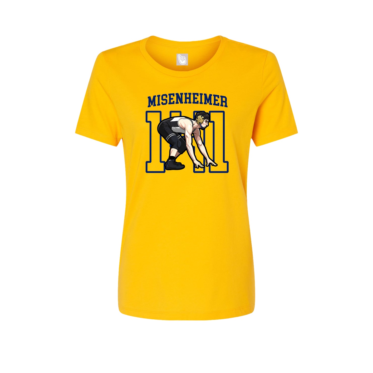 Fitted Women's Tee — Shirsey in Gold