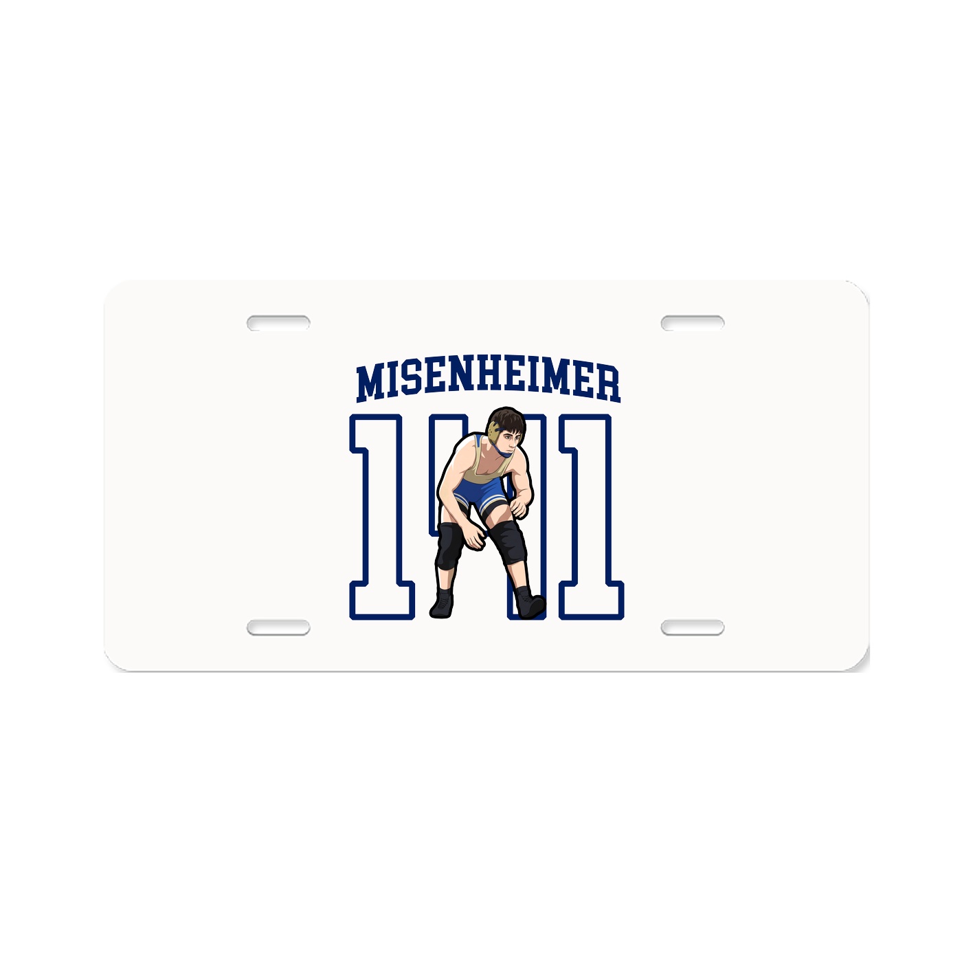 Aluminum License Plate