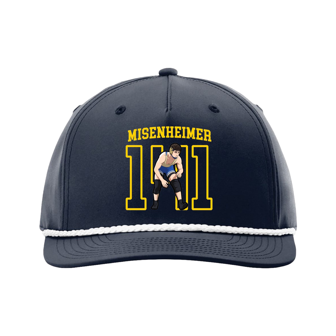 Five-Panel Classic Rope Cap — Shirsey in Navy