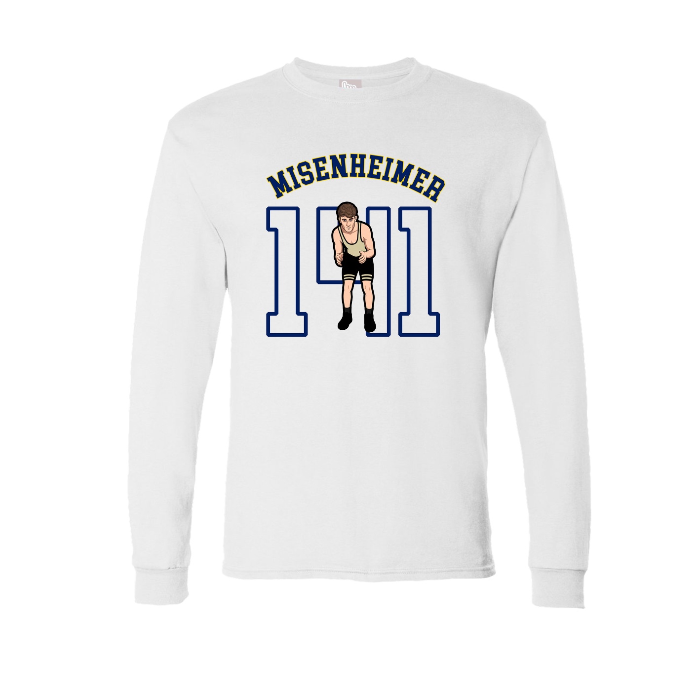 Long Sleeve Tee — Shirsey Arch in White