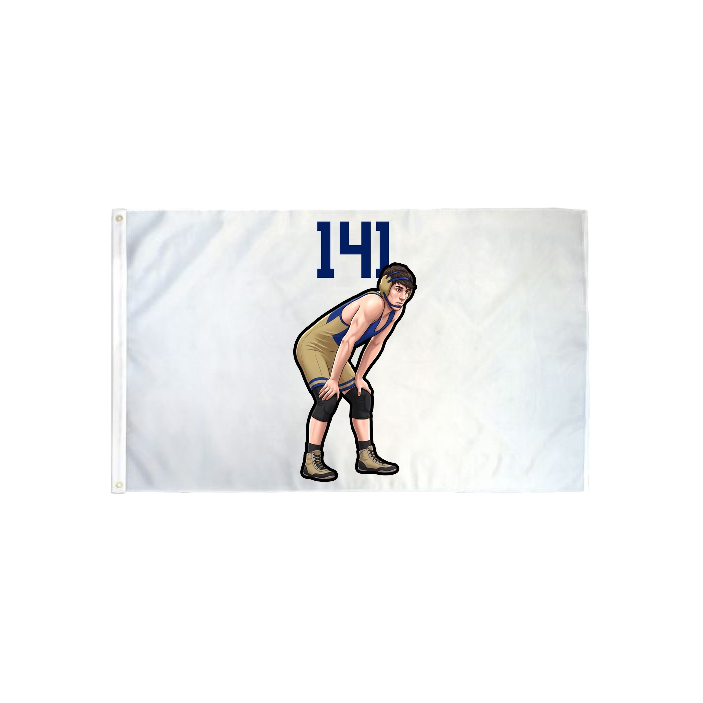 3x5 Flag — Number Top in Classic