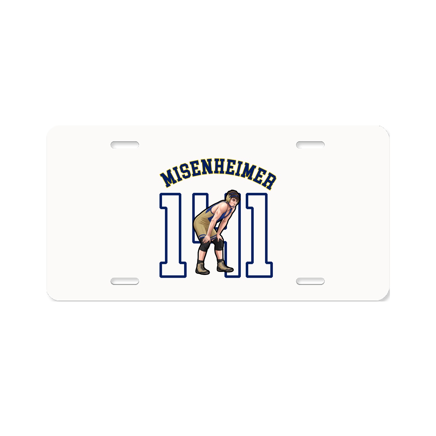 License Plate — Shirsey Arch in Classic