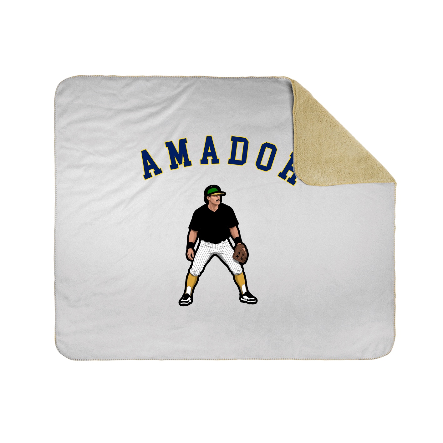 Throw Blanket — Shirsey Arch in White