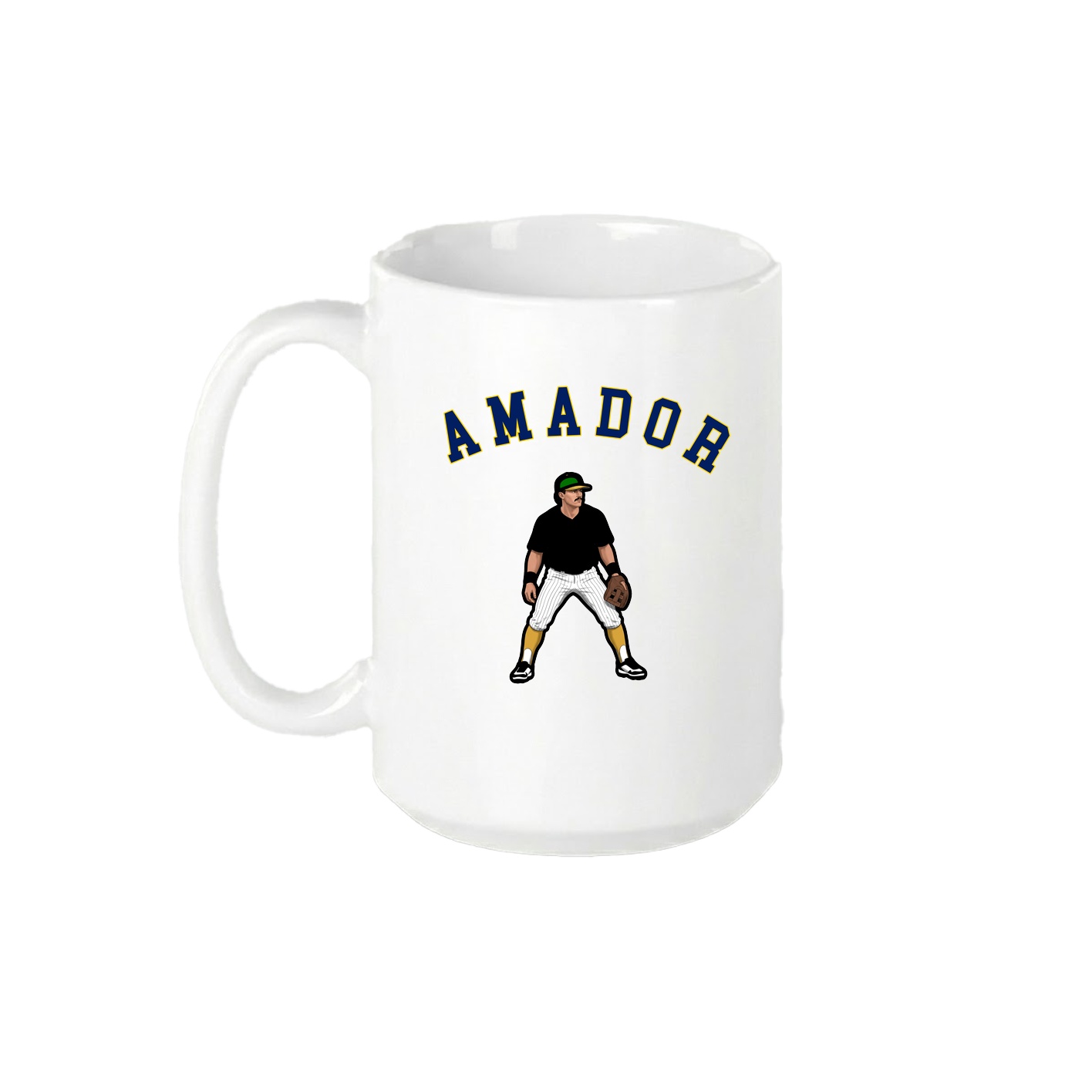 15oz Coffee Mug — Shirsey Arch in White
