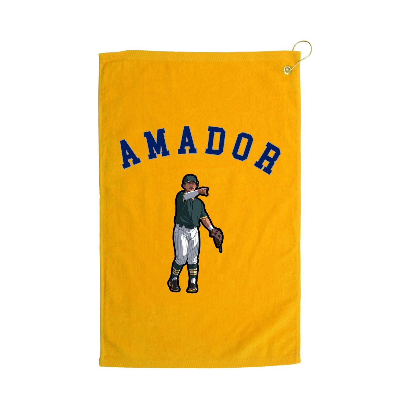 Golf Towel — Shirsey Arch in Gold