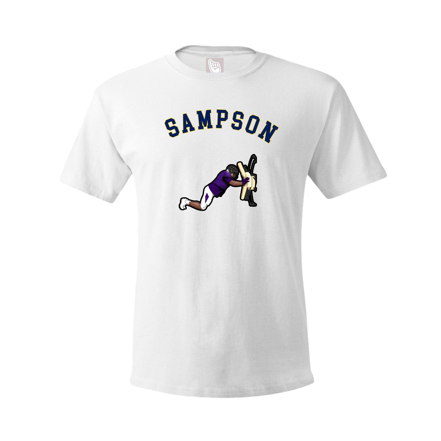 Youth Tee — Shirsey Arch in White