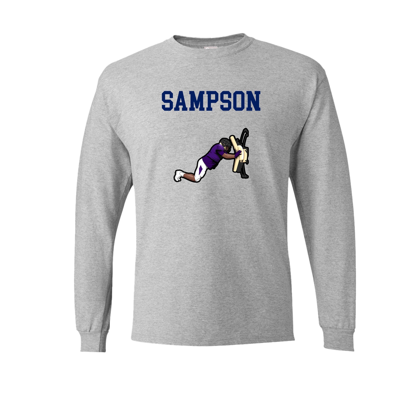Long Sleeve Tee — Shirsey in Grey