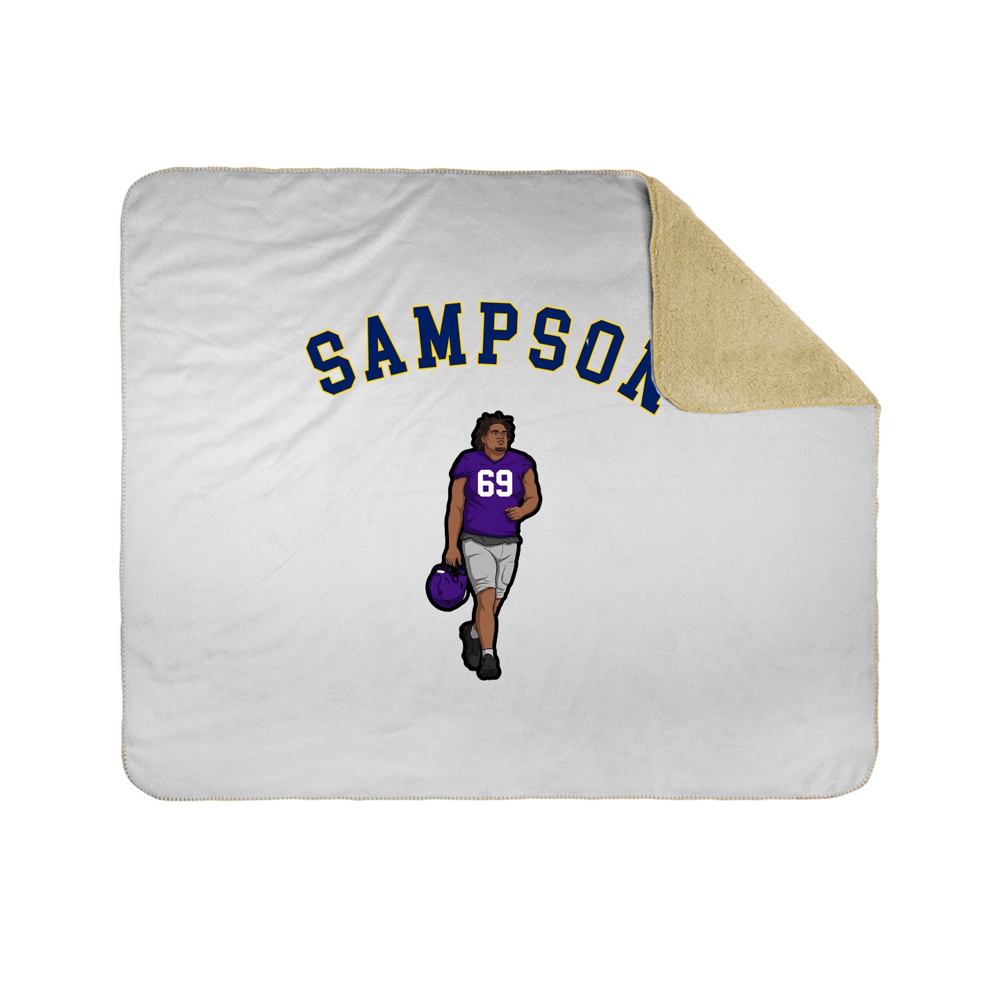 Throw Blanket — Shirsey Arch in White