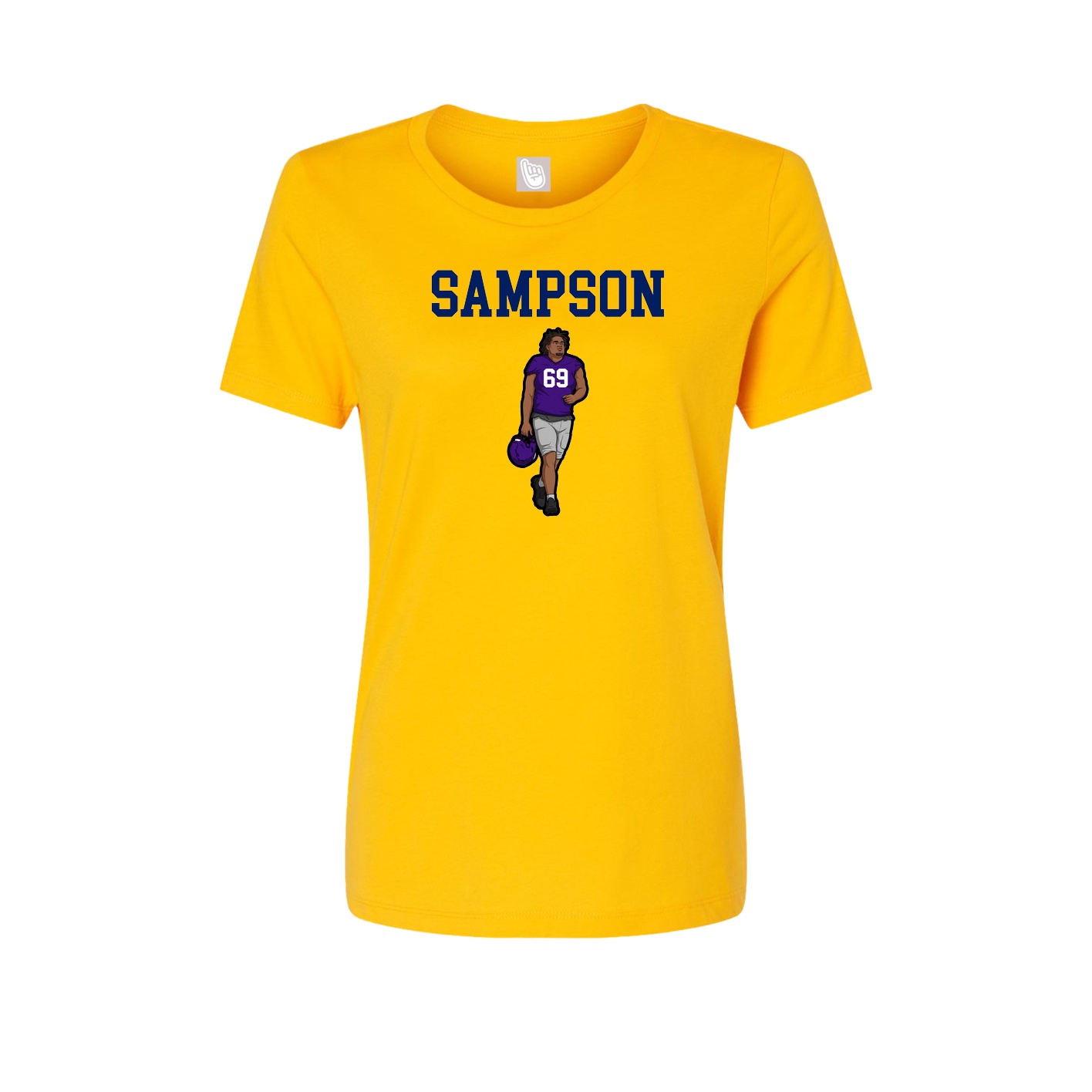 Fitted Women's Tee — Shirsey in Gold
