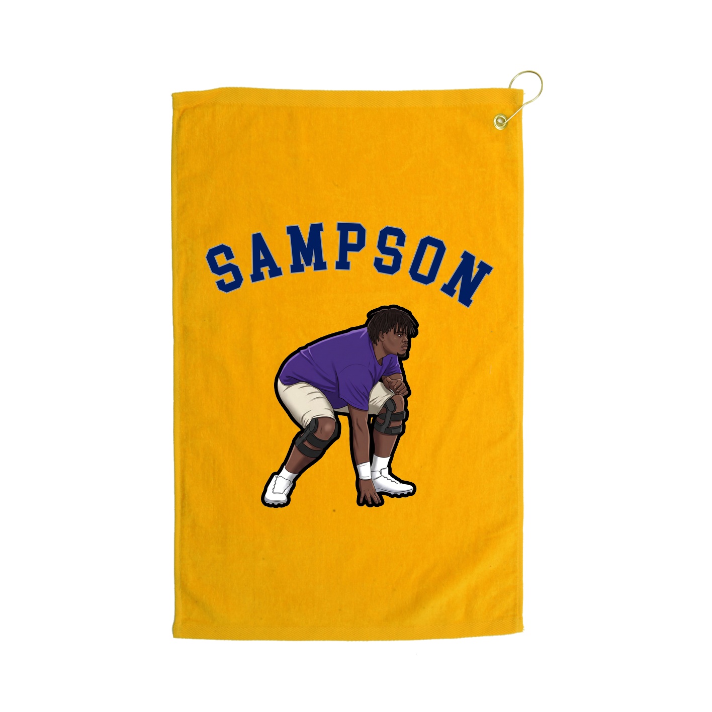 Golf Towel — Shirsey Arch in Gold