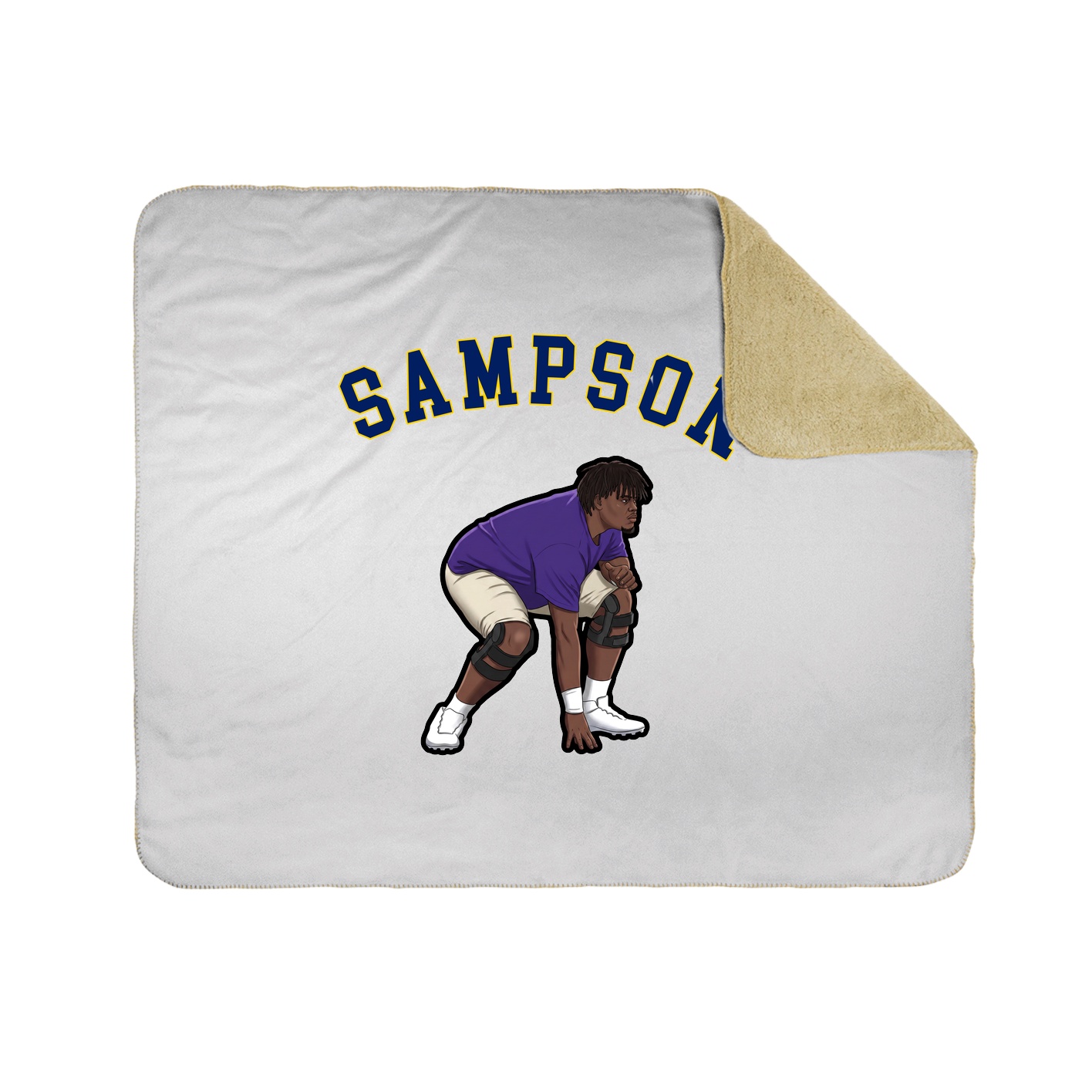 Throw Blanket — Shirsey Arch in White