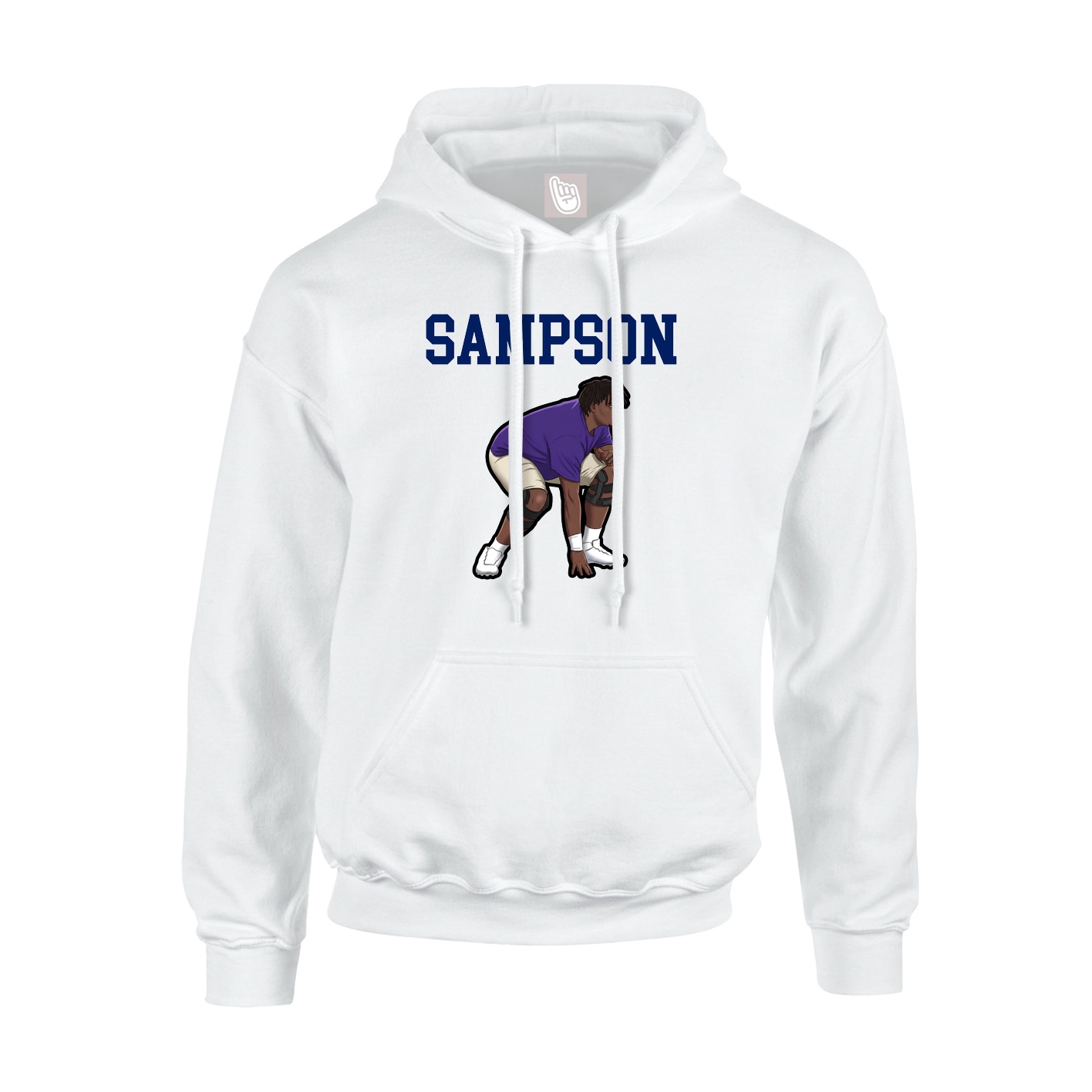 Youth Hoodie — Shirsey in White