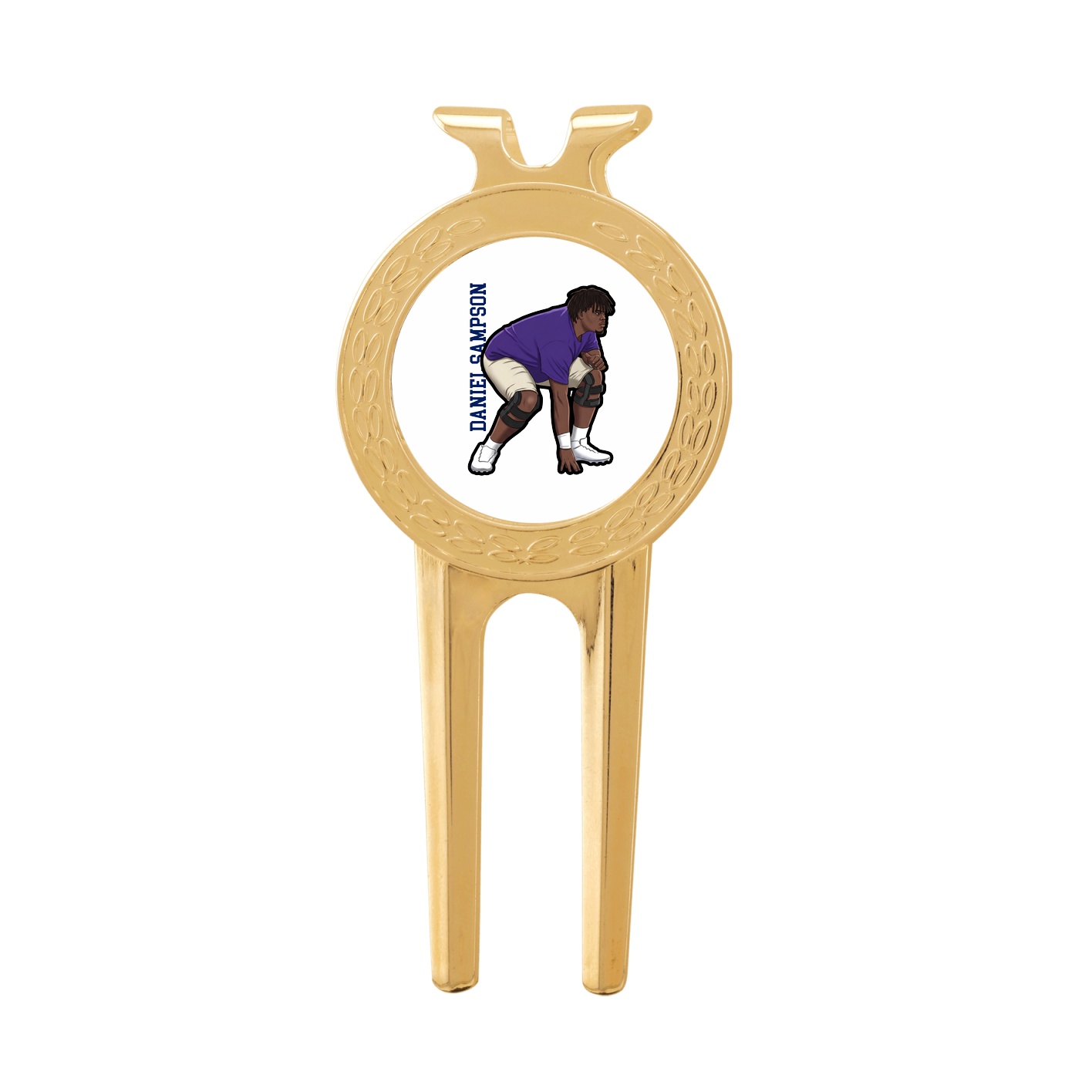 Divot Tool with Ball Marker — Name Vertical in Classic