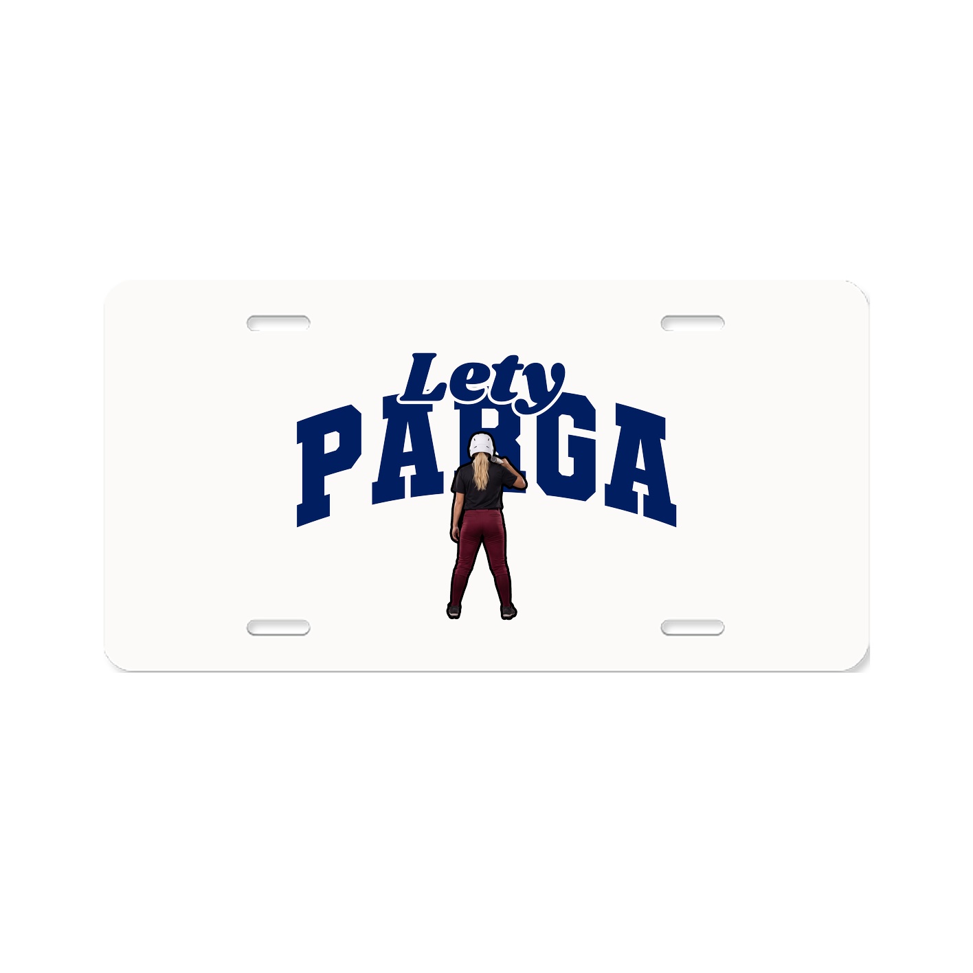 License Plate — Signature Arch in Classic