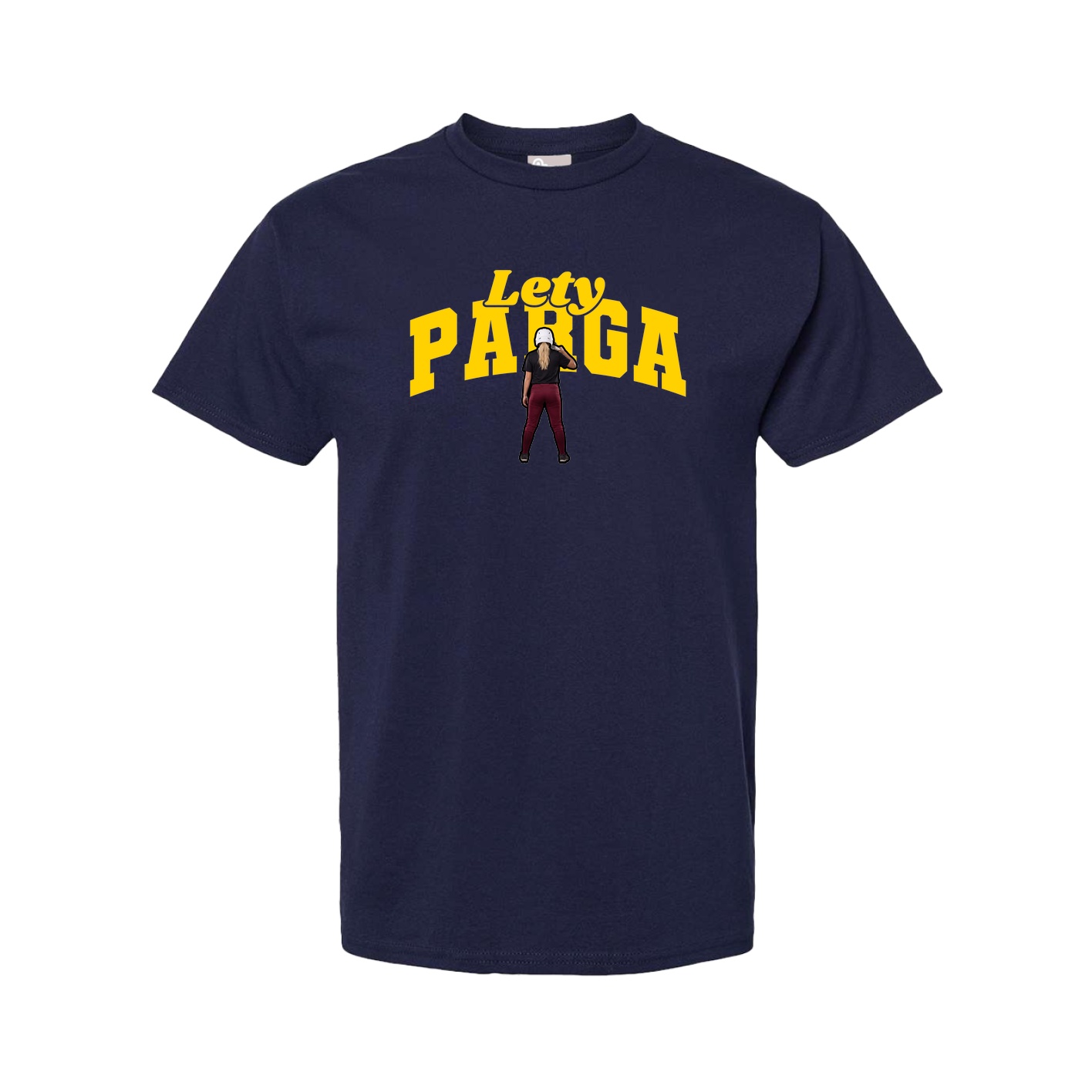 Youth Tee — Signature Arch in Navy