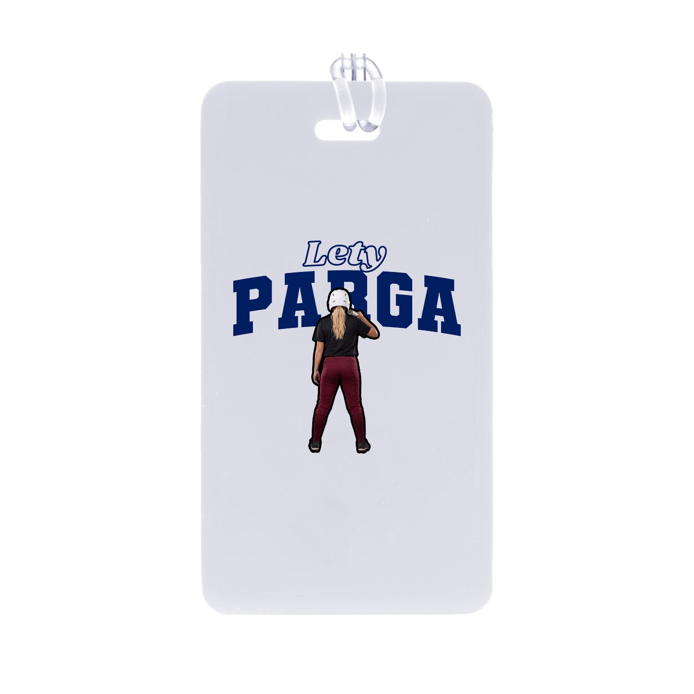 Bag Tag — Name Arch in Classic