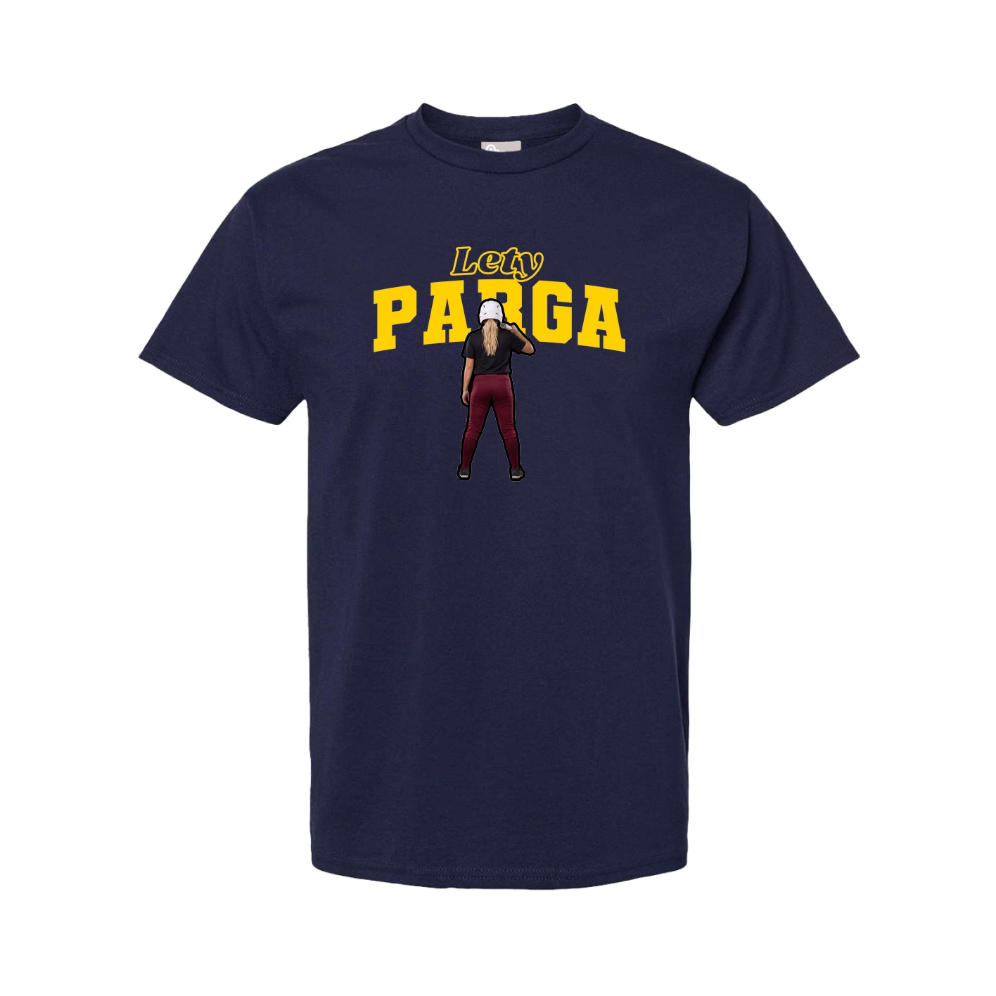 Tee — Name Arch in Navy