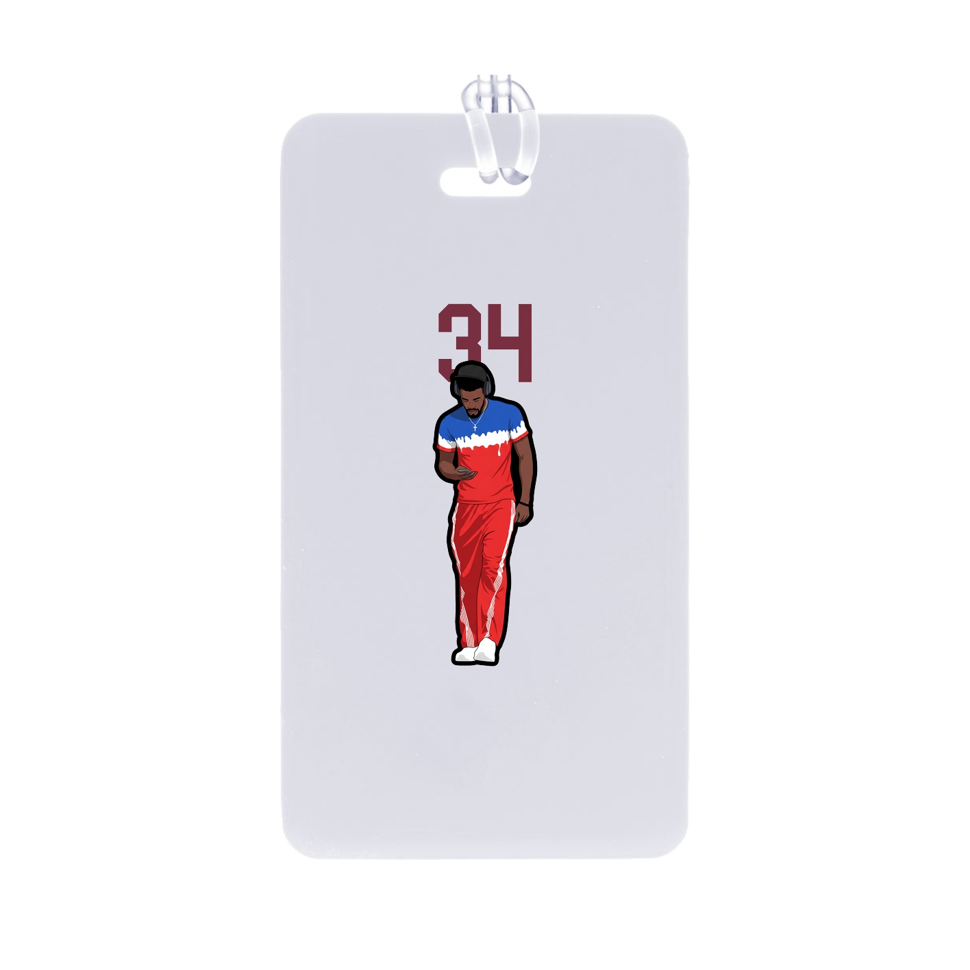Bag Tag — Number Top in Classic