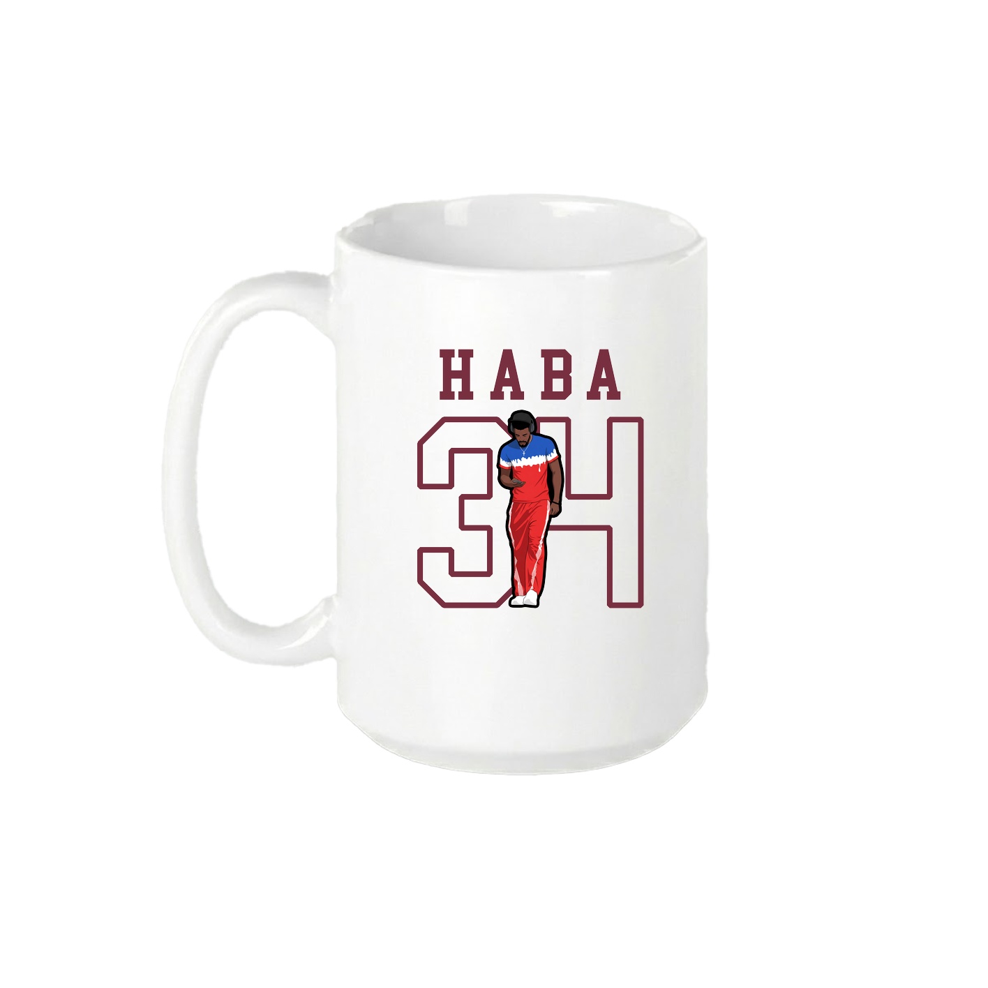 15oz Coffee Mug — Shirsey in White