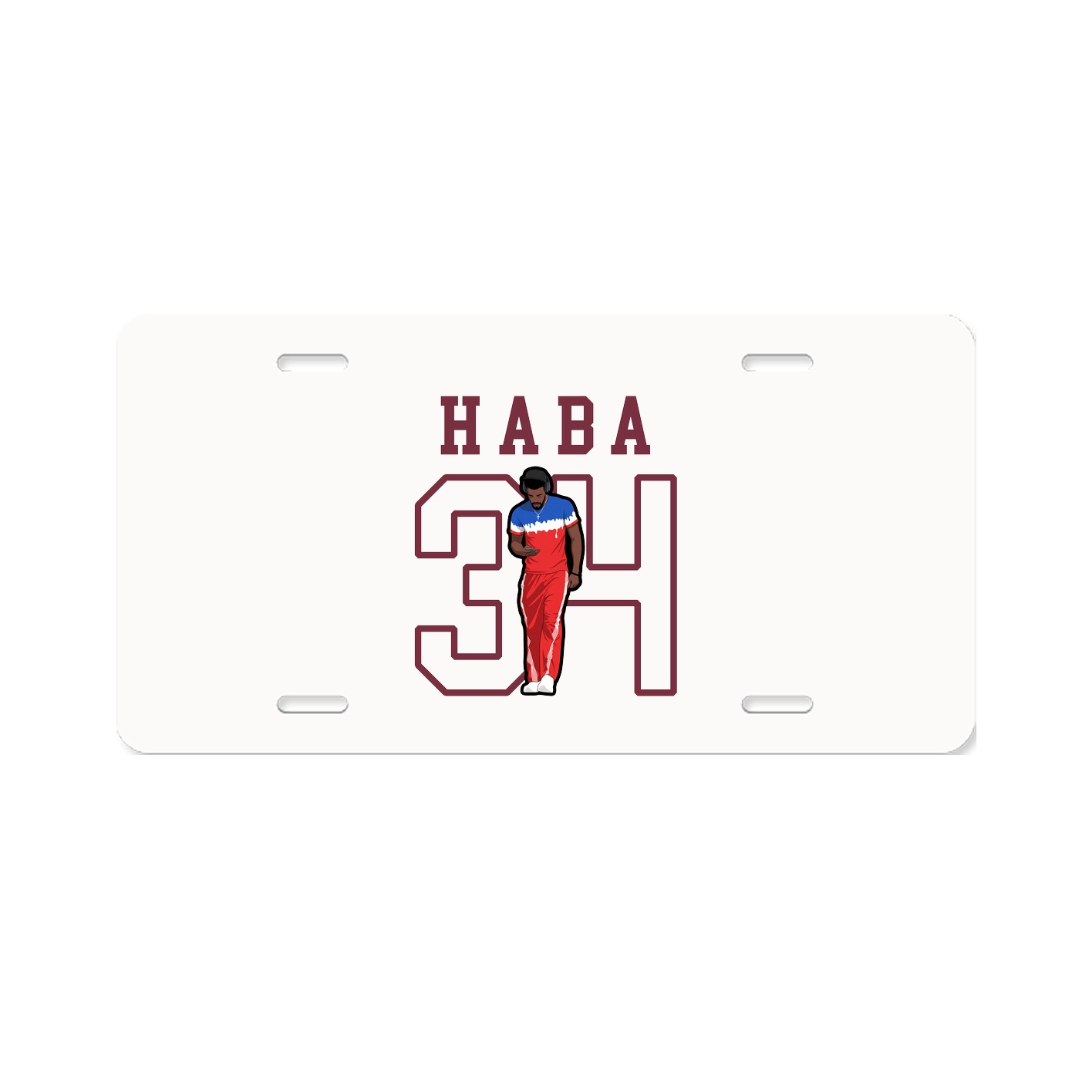License Plate — Shirsey in Classic