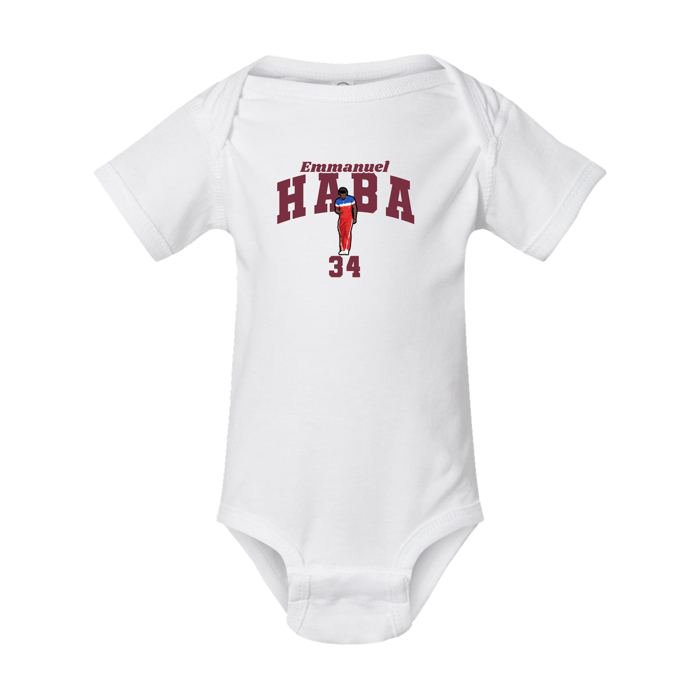 Baby Onesie — Signature Arch in White