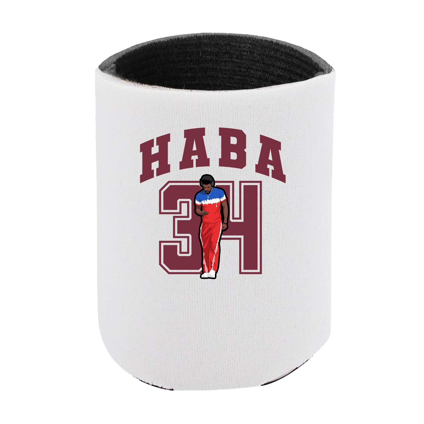 Can Holder — Number in White