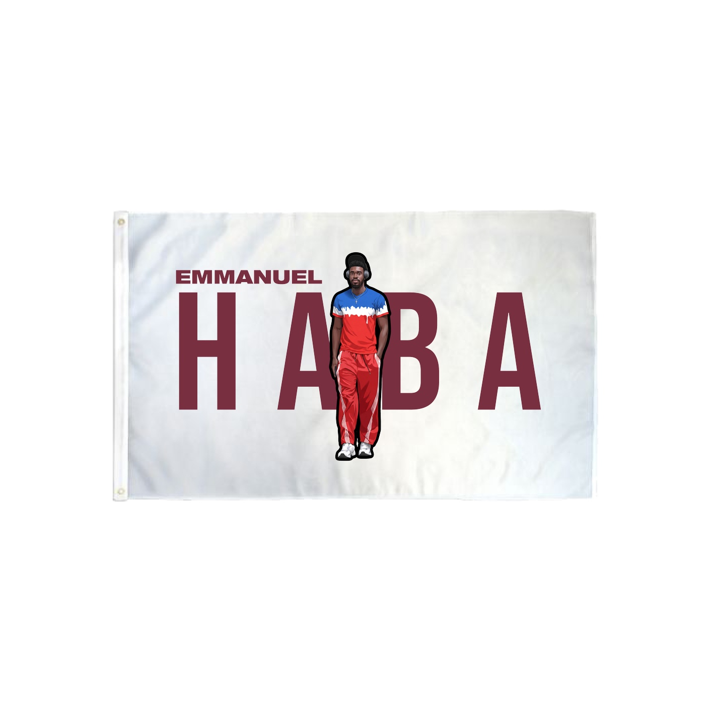 3x5 Flag — Player Name in Classic