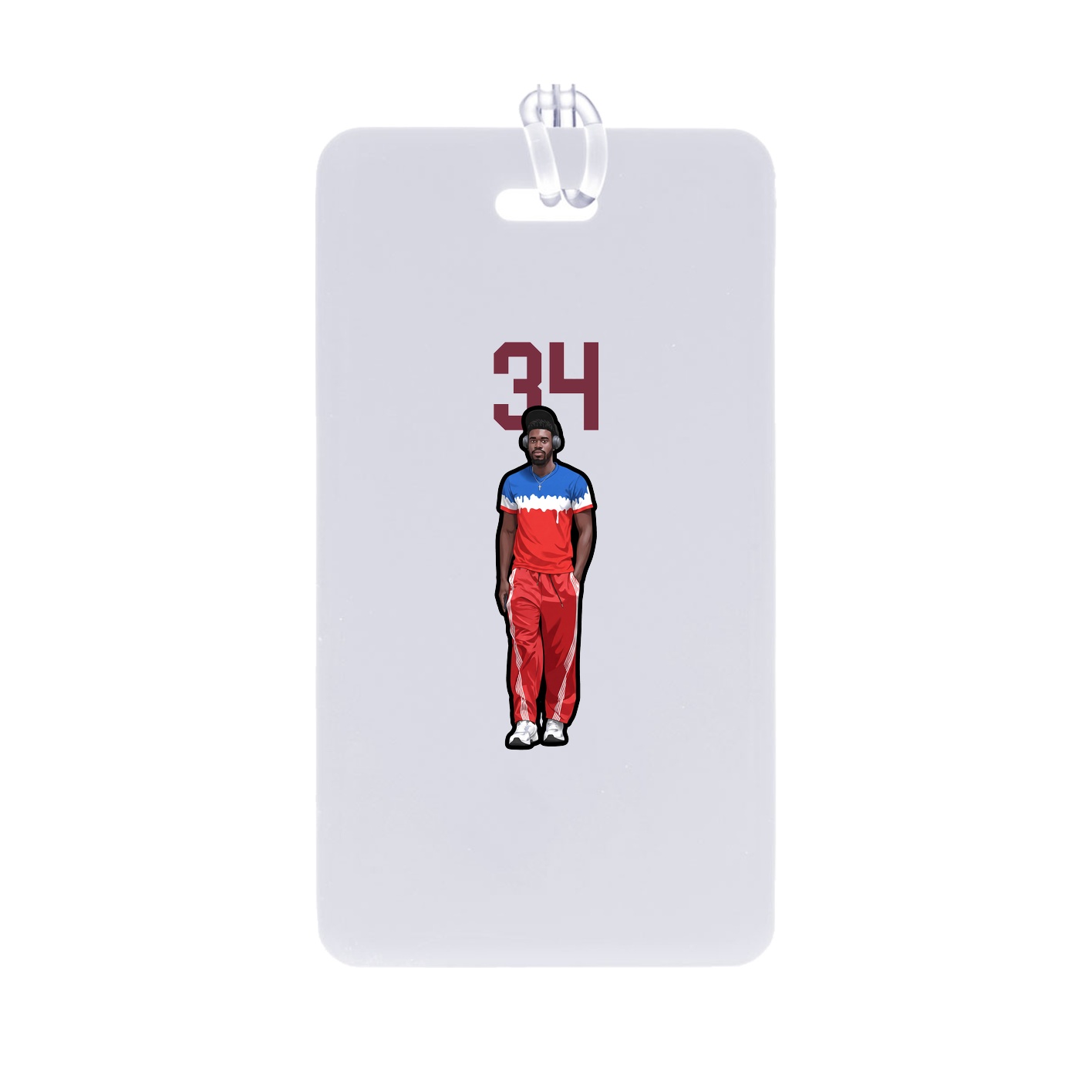 Bag Tag — Number Top in Classic