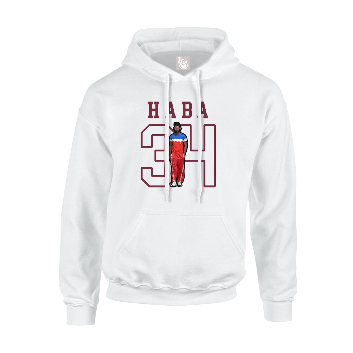Youth Hoodie — Shirsey in White