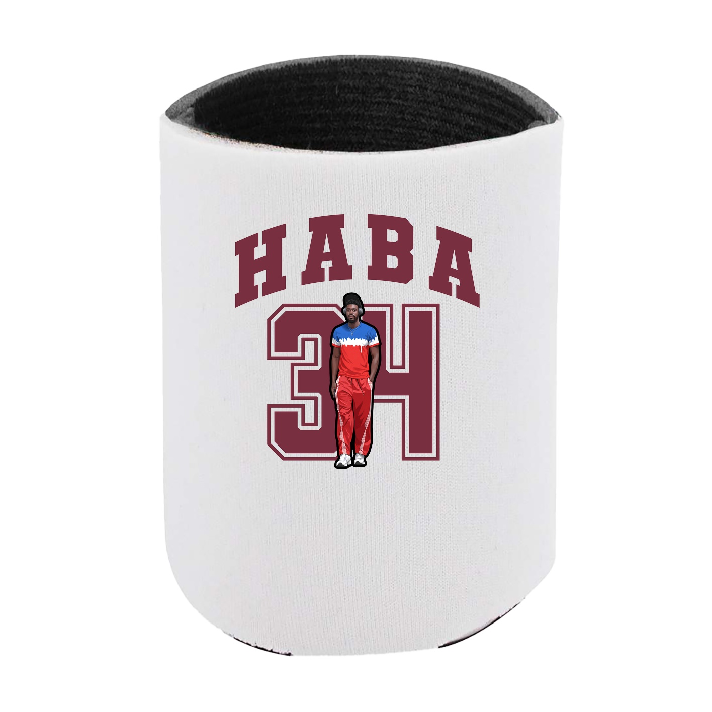 Can Holder — Number in White