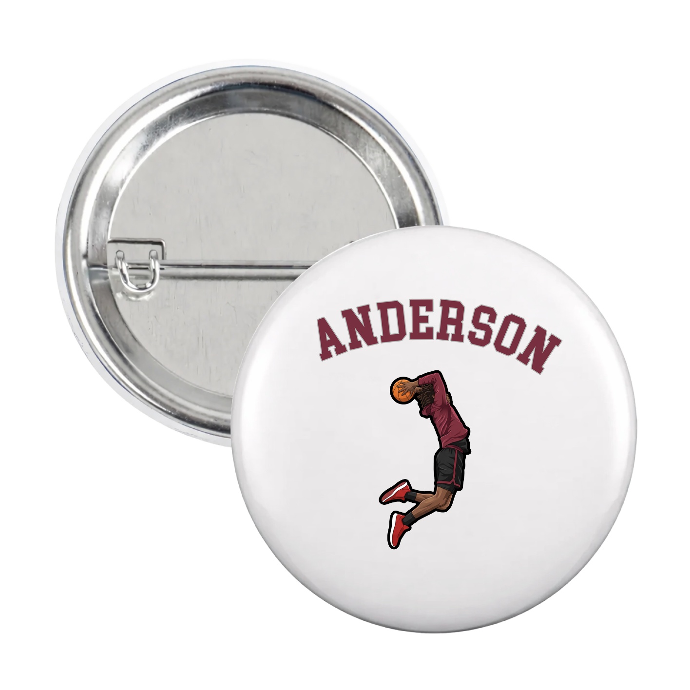 Game Day Button — Shirsey Arch in White